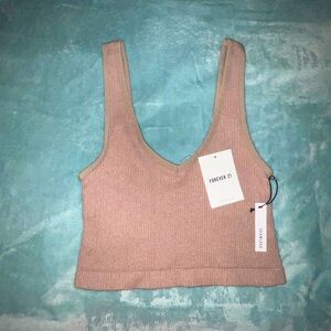Forever 21 cropped tank top